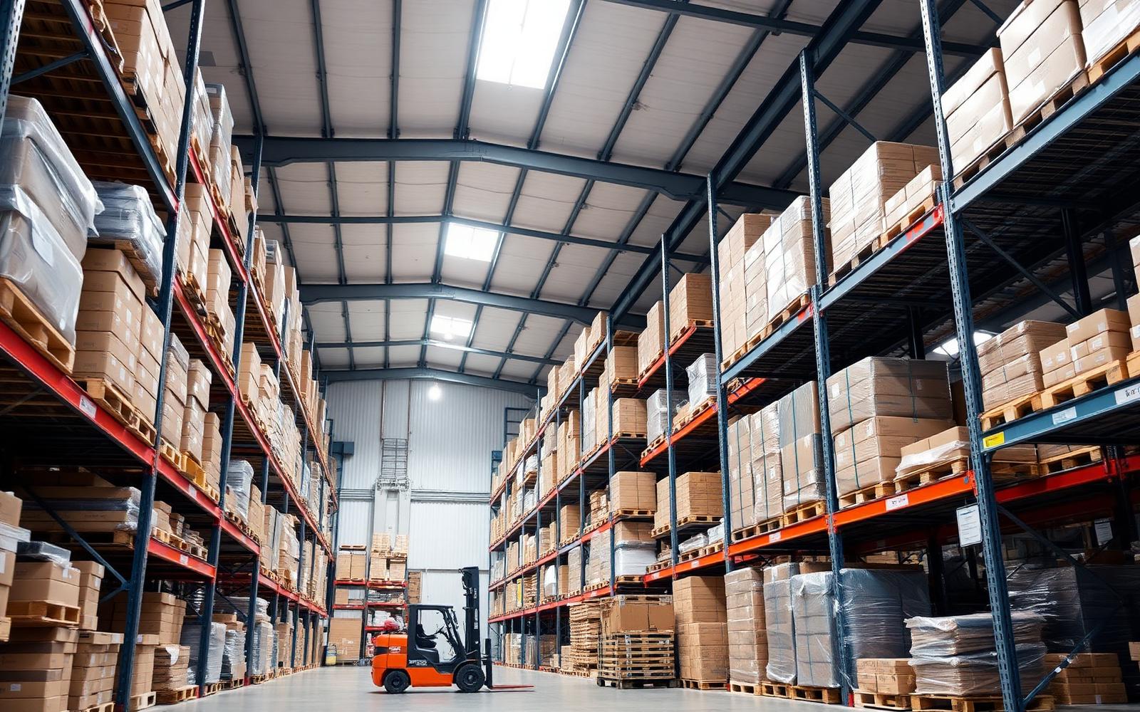 Warehousing, distribution and exhibition cargo.